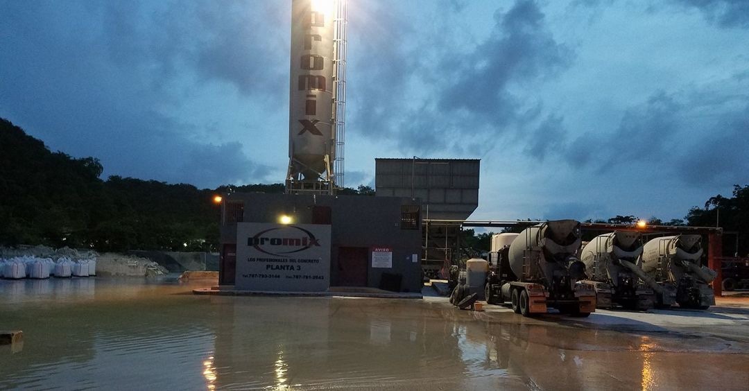 planta Central Dispatch en Cupey (concrete)