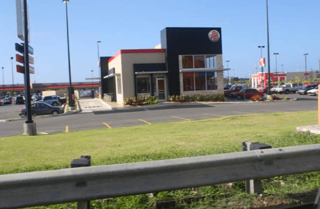 Burger King, Canóvanas (concrete)